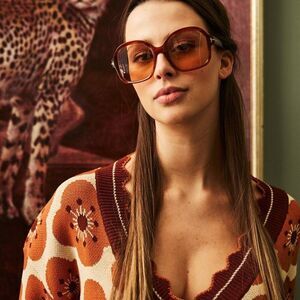 Tom Ford Hanley FT1034 45E Brown Square Frame, Brown Photochromic Lenses